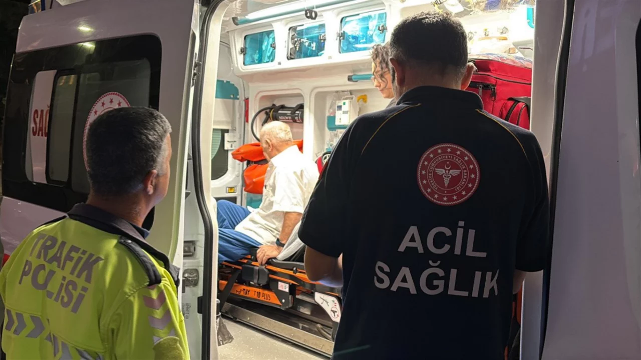 Kalp krizi geçiren sürücü polisten yardım istedi