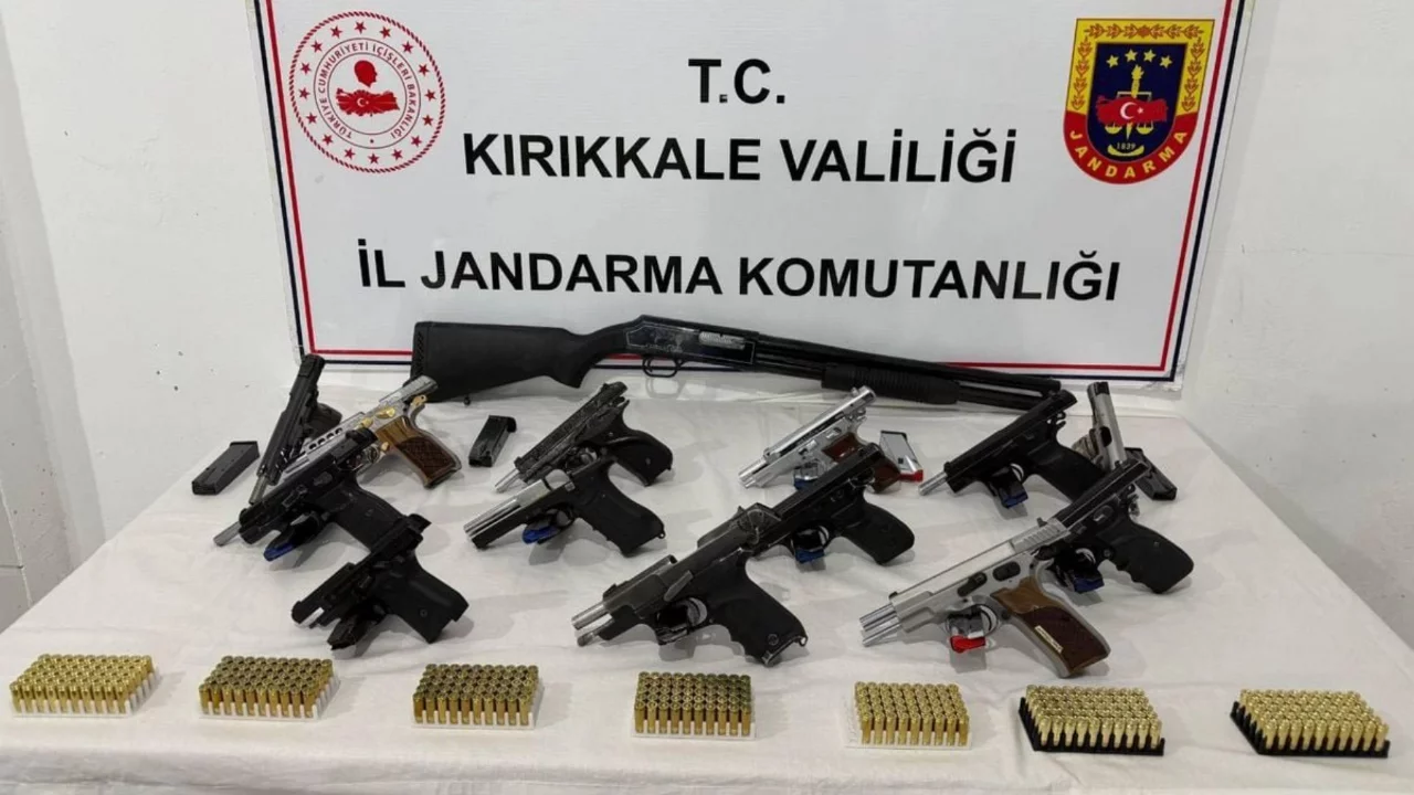Düğünlerde havaya ateş eden 8 şüpheli gözaltında