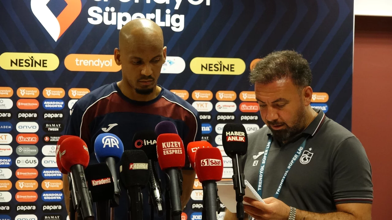 Trabzonspor'dan Gençlerbirliği karşısında farklı galibiyet: Fabinho'dan dikkat çeken sözler