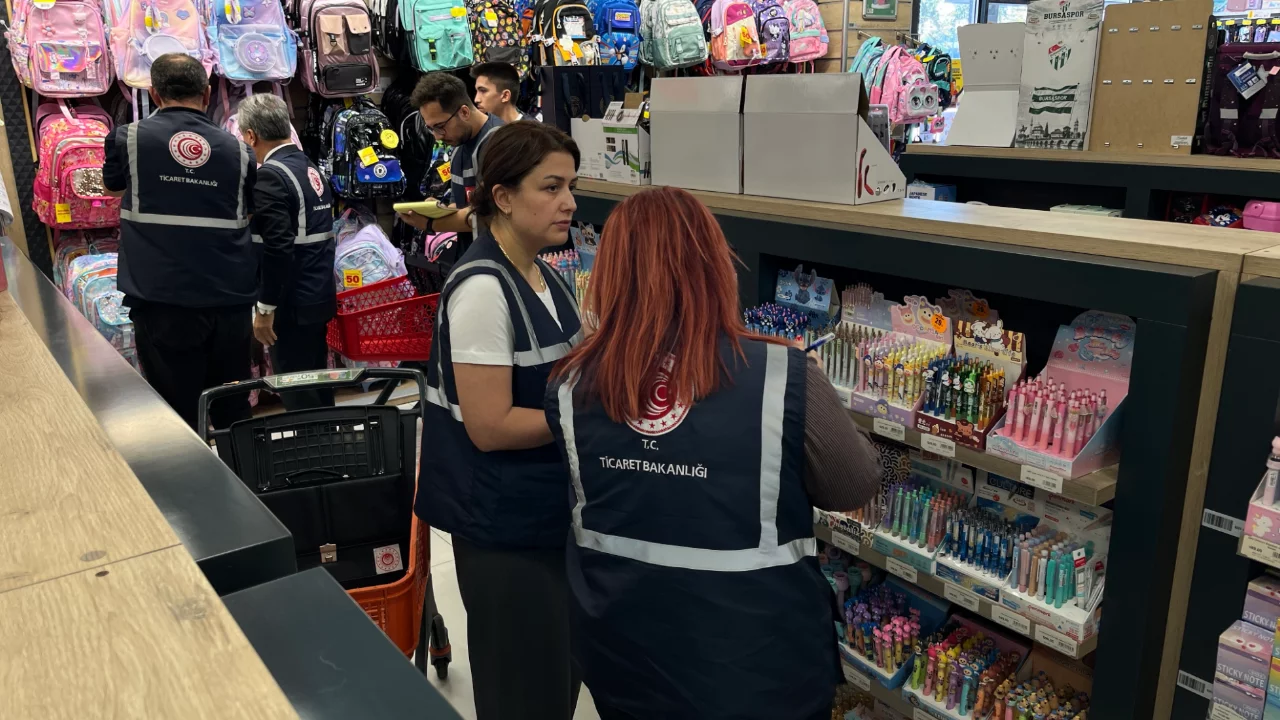 Bursa'da kırtasiye alışverişi yapacaklar dikkat!