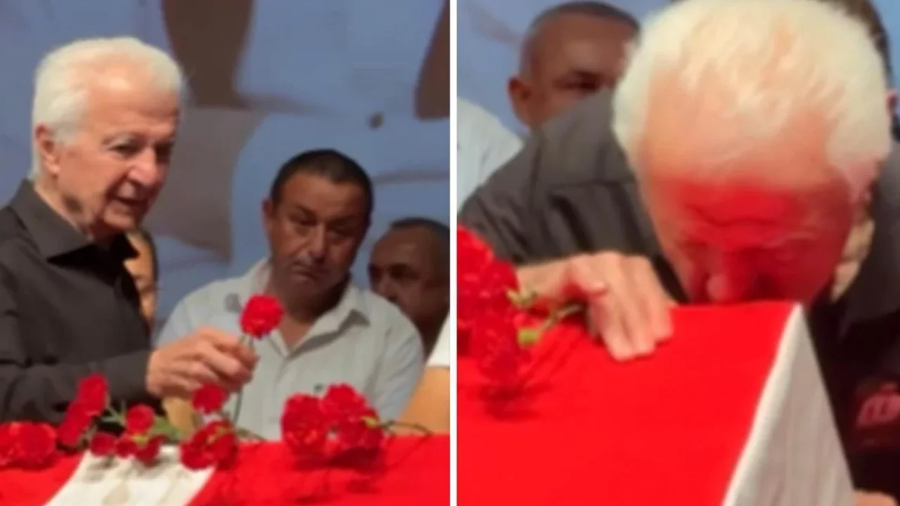Serhat Kılı&ccedil;'ın babasından y&uuml;rek yakan veda! Acılı baba ayakta durmakta g&uuml;&ccedil;l&uuml;k &ccedil;ekti