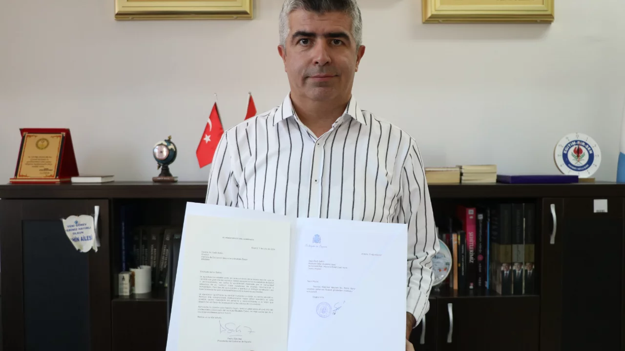 Kayseri'den İspanya'ya uzanan mektup: Sanchez'den öğrencilere jest