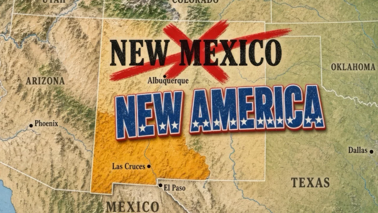 Trump'tan New Mexico eyaletinin adının "New America" olarak değiştirilmesine destek