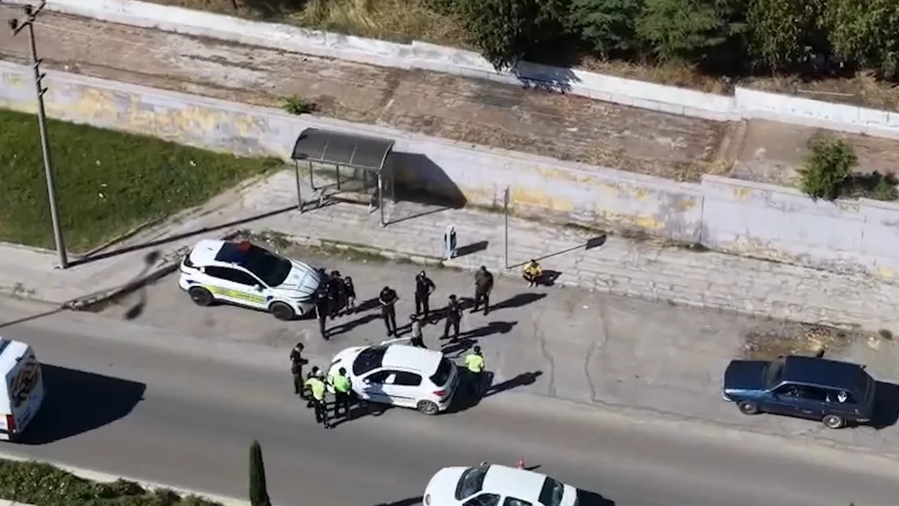 Denetimi g&ouml;r&uuml;nce yer değiştirdi, dron saniye saniye kaydetti