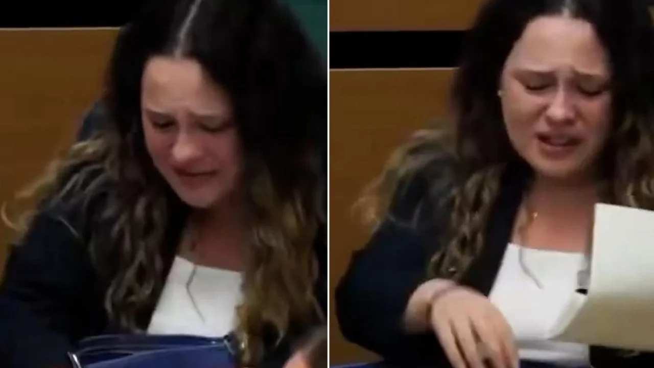 Oyları tek tek saydı! Sonu&ccedil;larla birlikte h&uuml;ng&uuml;r h&uuml;ng&uuml;r ağladı