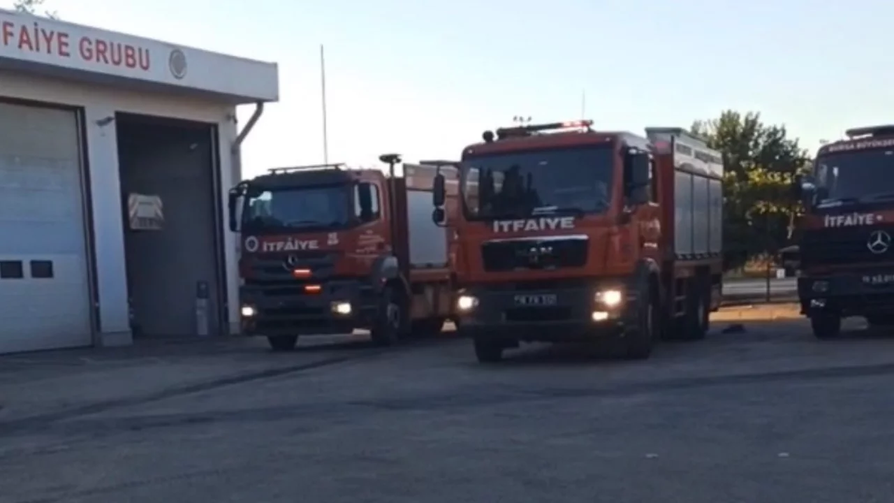 Bursa'dan Antalya'daki orman yangınına destek!