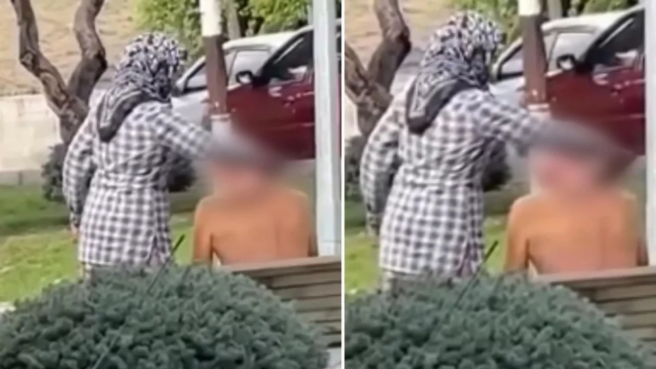 Banyoyu kirletmemek i&ccedil;in bulduğu y&ouml;ntem şaşkına &ccedil;evirdi