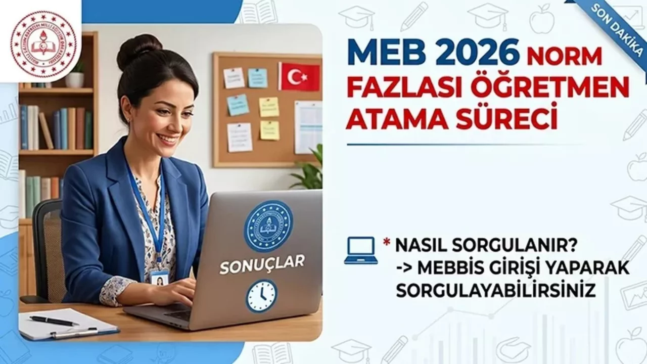 Norm kadro fazlası &ouml;ğretmen atama sonu&ccedil;ları bug&uuml;n a&ccedil;ıklanıyor