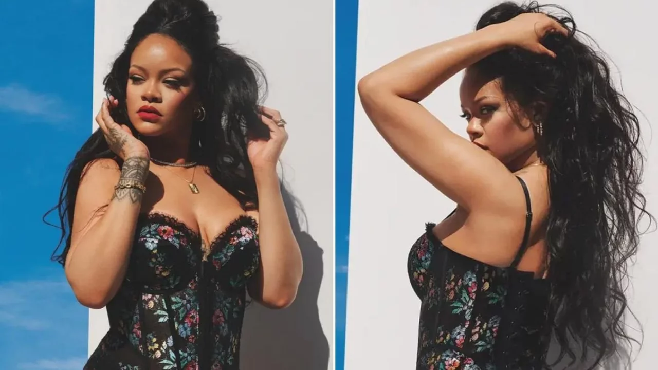 Rihanna yine &ccedil;ok iddialı! Verdiği pozlarla sınırları zorladı