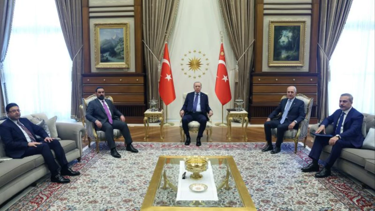 Cumhurbaşkanı Erdoğan, Irak Meclis Başkanı Halbusi'yi kabul etti