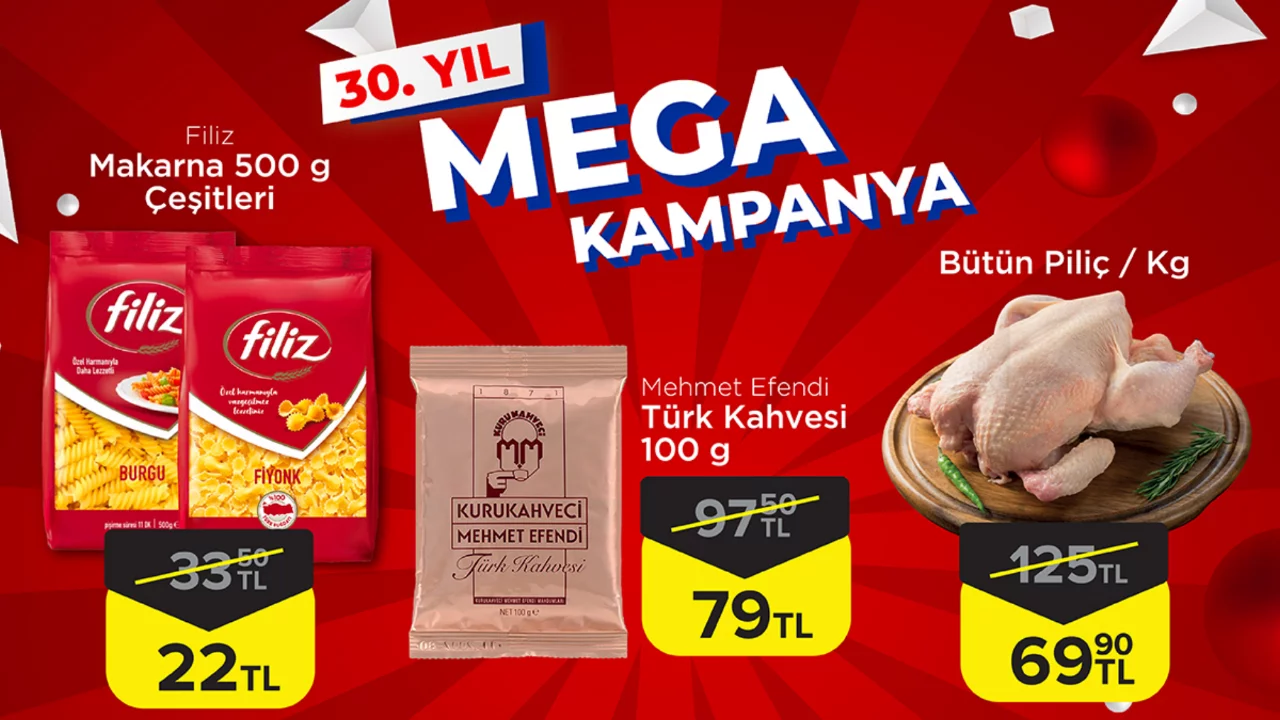 Onur Market'ten Mega Kampanya!