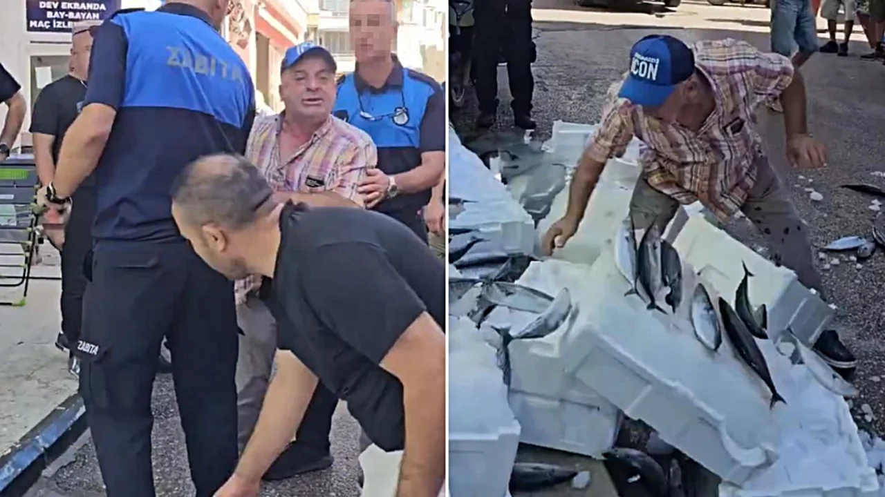 Tezgahının başında sinirlendi! Sonrasında yaptıkları g&uuml;ndem oldu