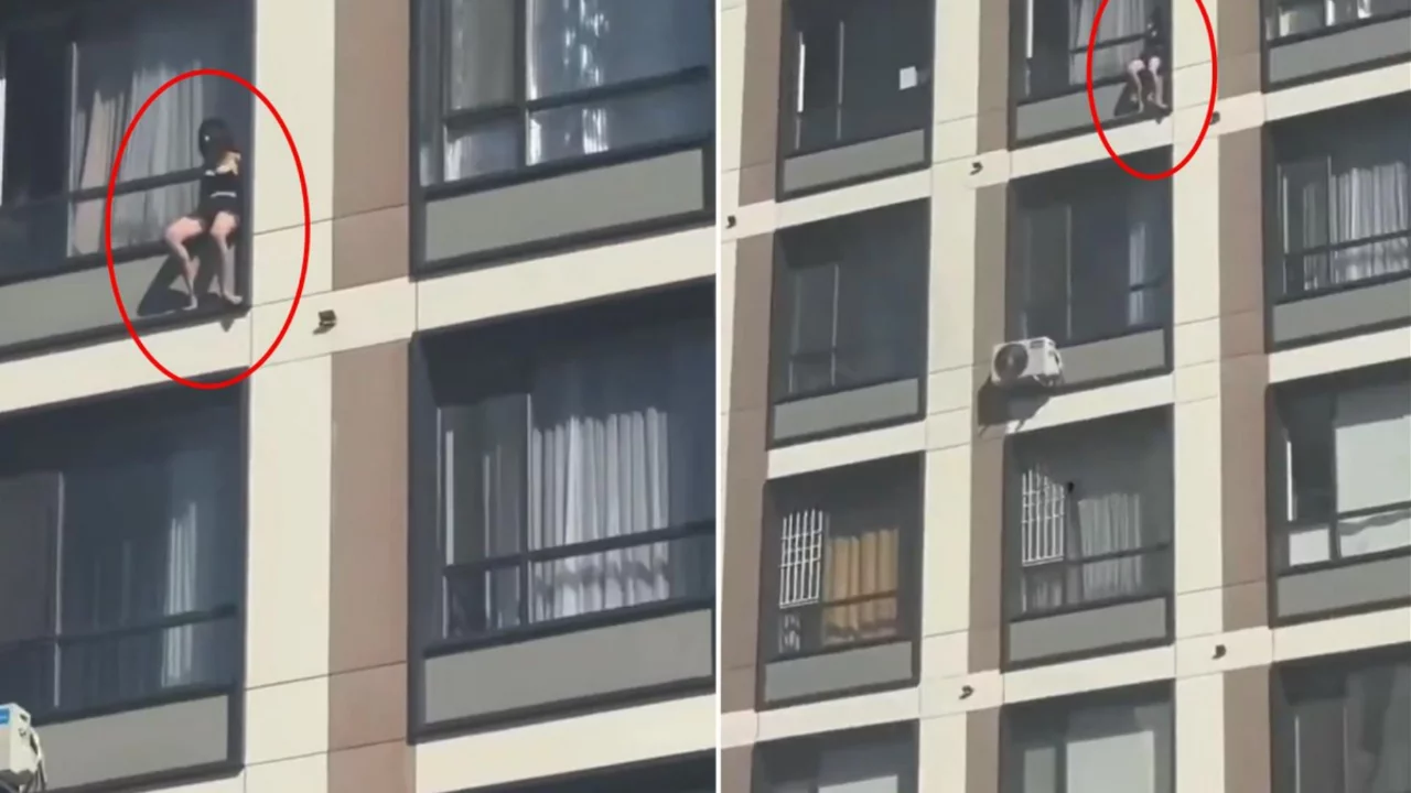 15'inci kattan kendini boşluğa attı! Korkun&ccedil; tesad&uuml;f iki can aldı