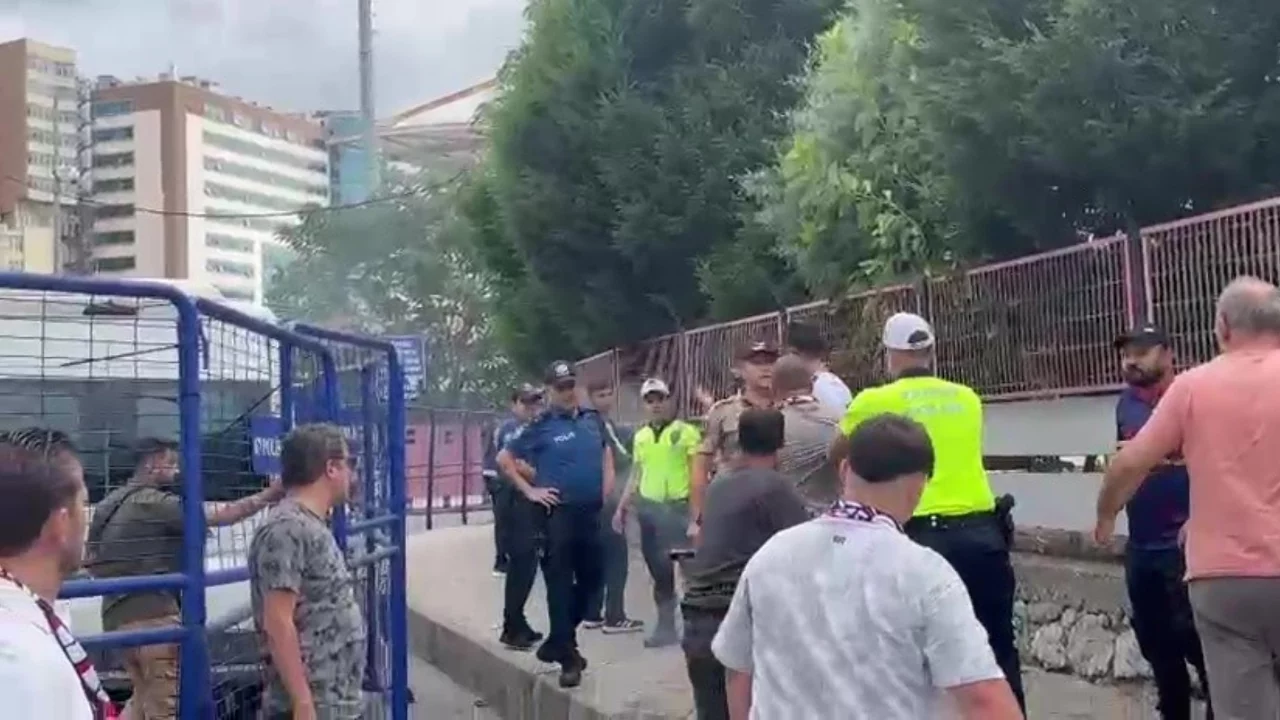 Zonguldak-Karab&uuml;k ma&ccedil;ı &ouml;ncesi gerginlik
