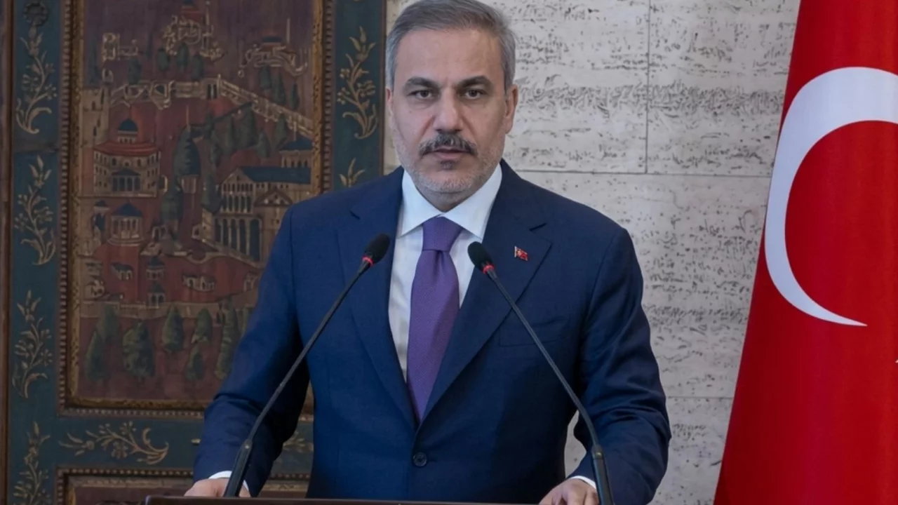 Bakan Fidan mesajı Suriye'den verdi! Bir an &ouml;nce hayata ge&ccedil;meli...