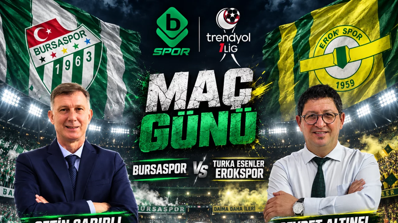 Bursaspor evinde Erokspor'u ağırlıyor! Hedef liderlik...