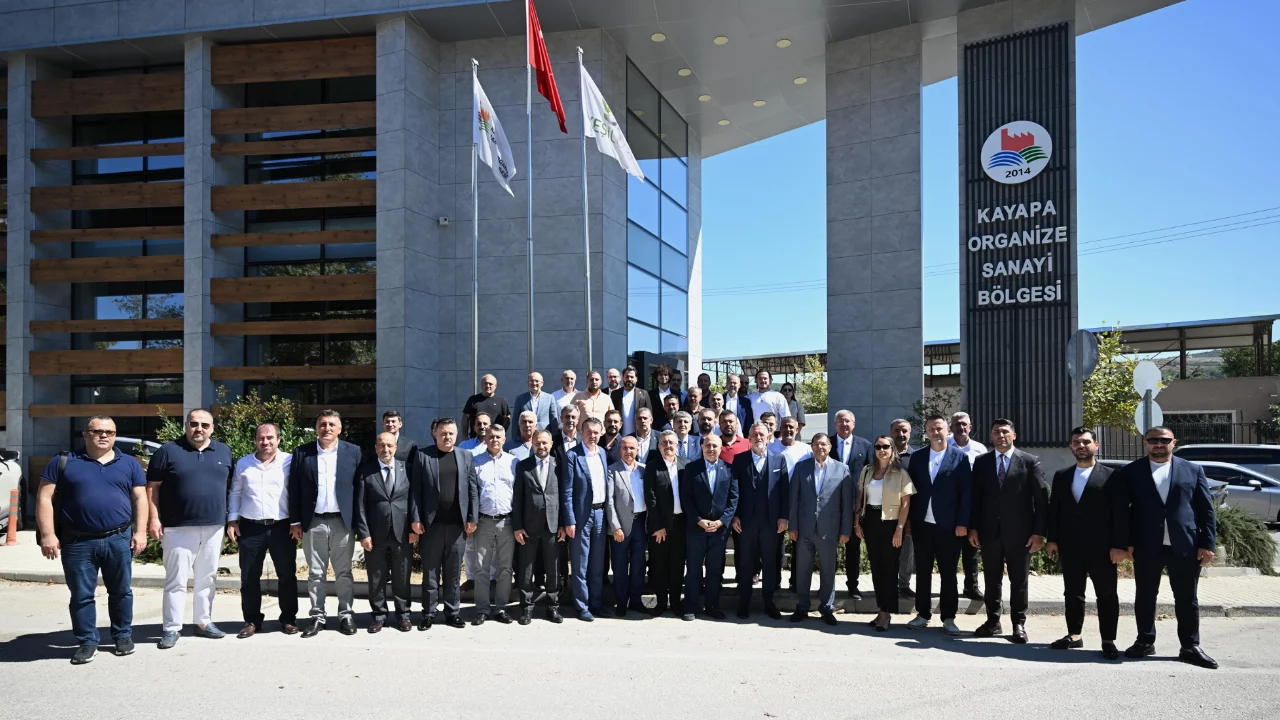 BTSO Başkanı İbrahim Burkay Kayapa OSB'deki firmalarla buluştu
