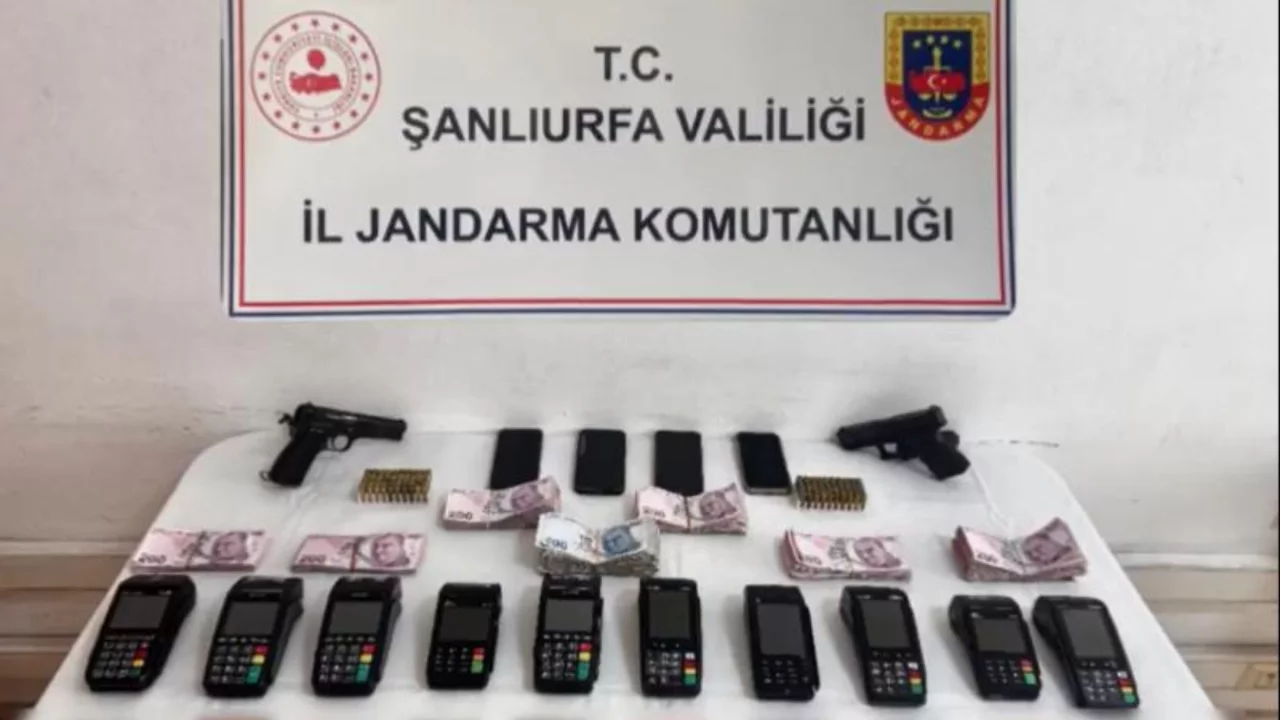 Şanlıurfa'da tefecilik operasyonu: 1,5 milyar liralık para hareketliliği tespit edildi