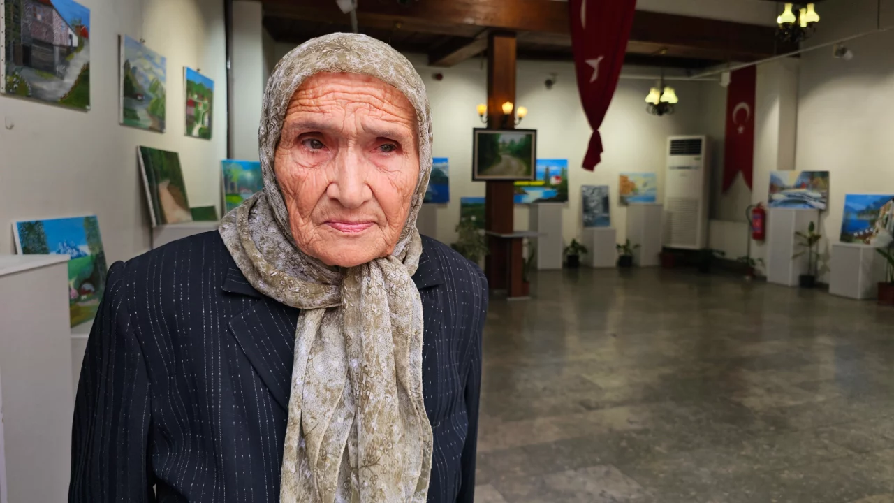 "Resim yapmaya başladığımda d&uuml;nyayı unutuyorum" demişti