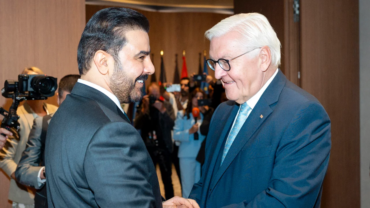 Almanya Cumhurbaşkanı Steinmeier, Irak Başbakanı Zeydi'yi kabul etti