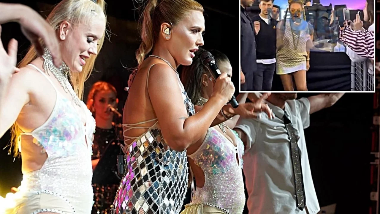 &Uuml;nl&uuml; şarkıcı konserinde kabusu yaşadı! "Her tarafımı elledi"