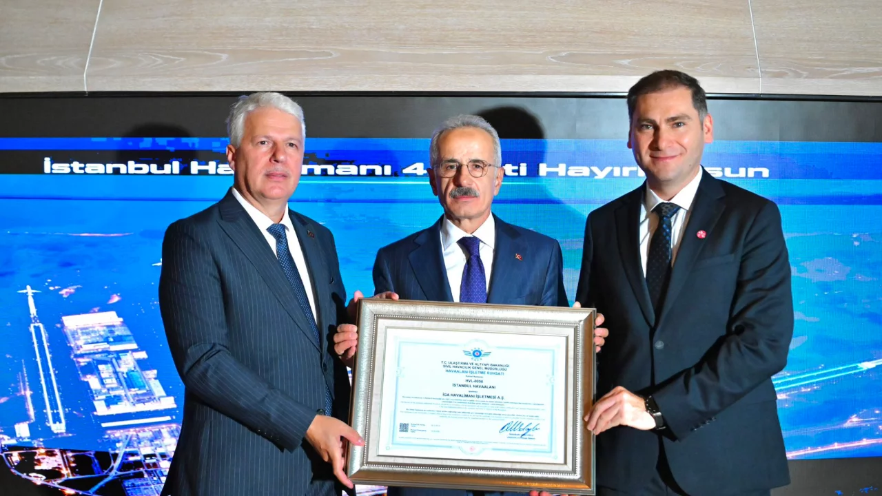 İstanbul Havalimanı'nın 4'üncü pisti, işletme ruhsatını aldı 