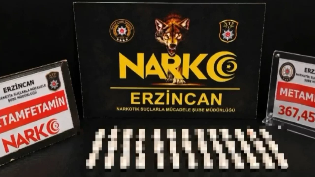 Erzincan'da mide ve bağırsaklarından uyuşturucu &ccedil;ıktı!