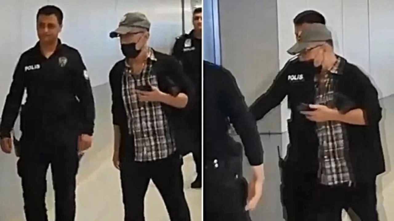 Soruşturmanın kilit isimlerinden! Maskeyle geldiği havalimanından b&ouml;yle alındı