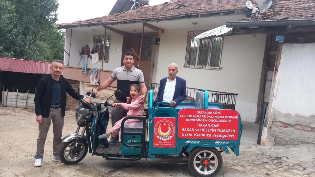 Bursalı iş insanlarından 7 yaşındaki Ecrin'e anlamlı destek!