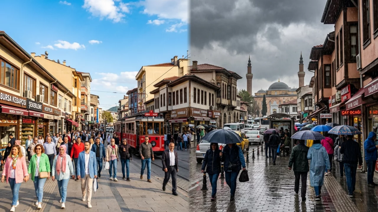 Bursa'da hafta sonu planı yapanlar dikkat! Yanacak mıyız, yağmura mı yakalanacağız?