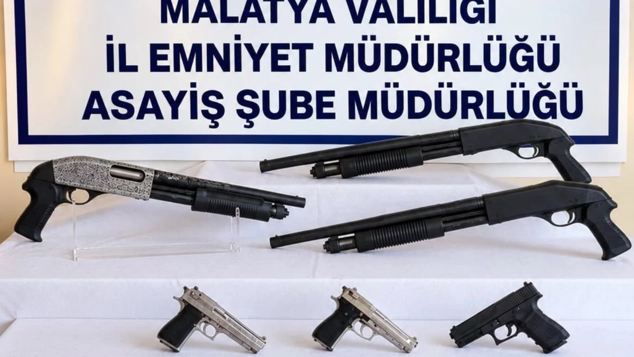 Malatya'da iş yeri kurşunlama operasyonu: 5 şüpheli tutuklandı