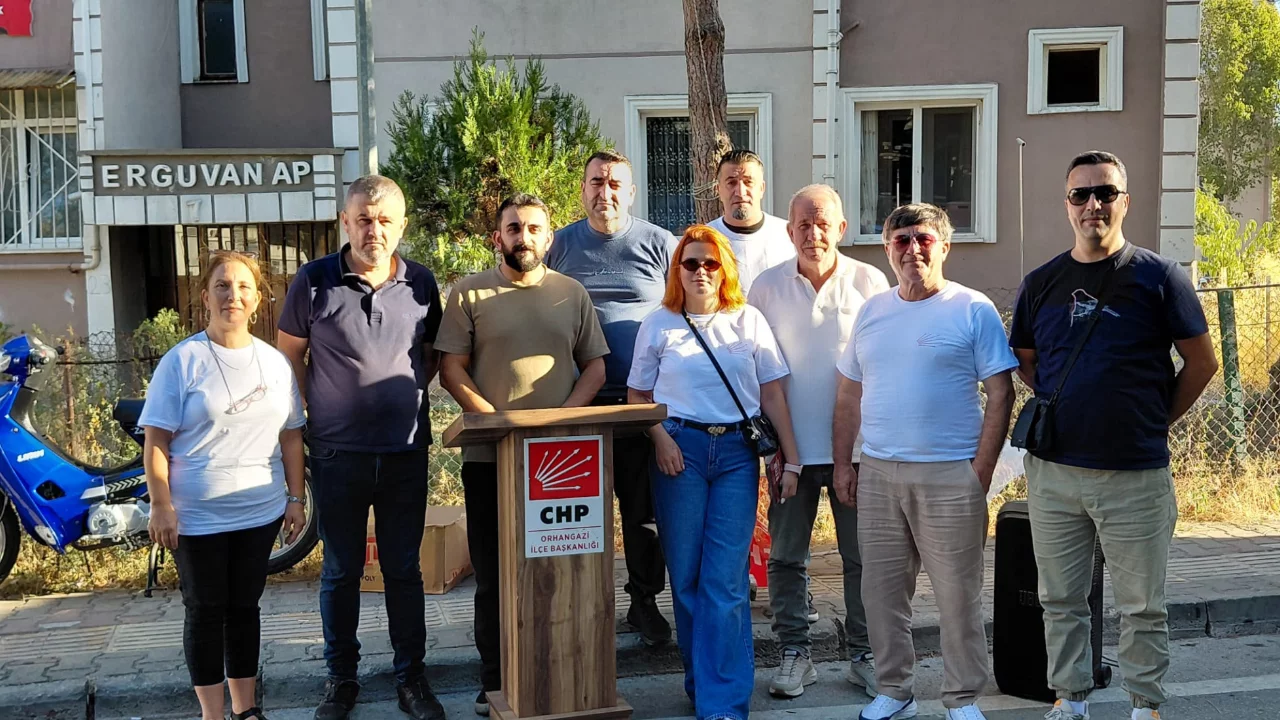CHP Orhangazi'de yeni yönetim belli oldu