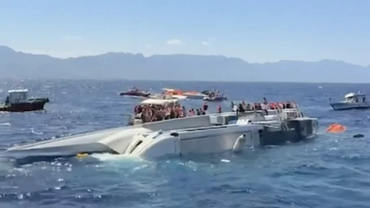 KKTC'de batan gemiden haber var