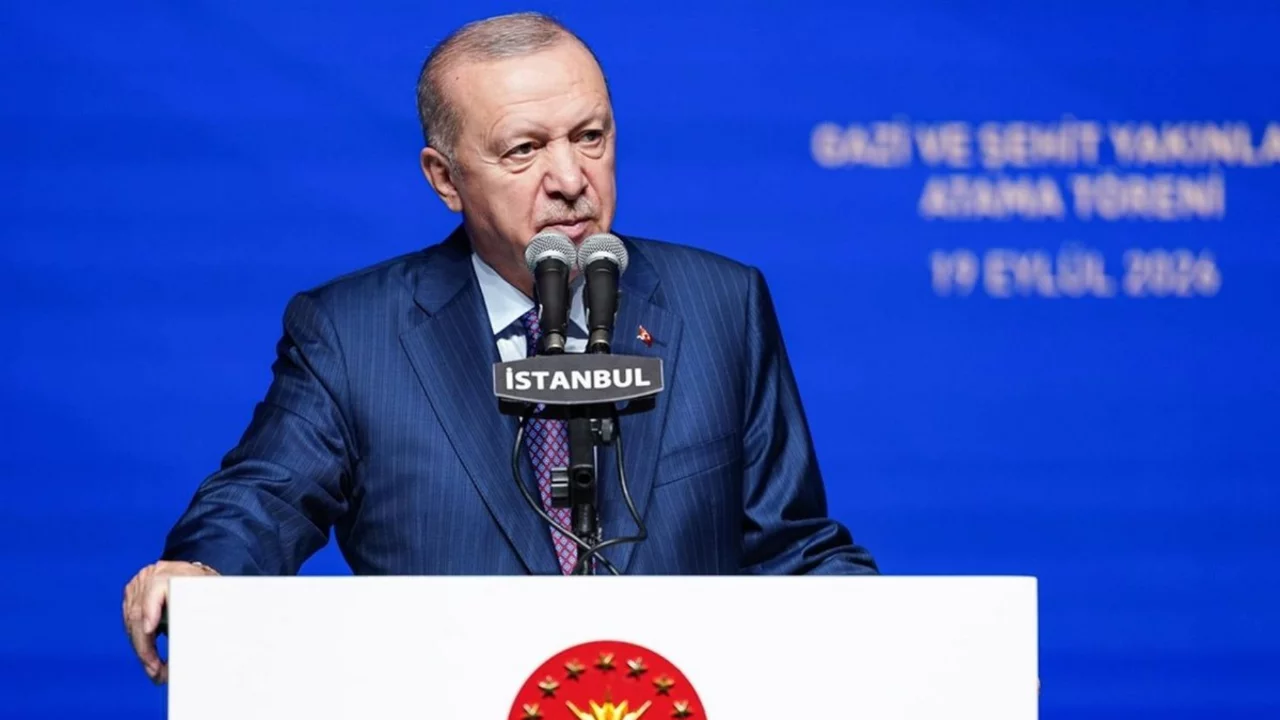 Cumhurbaşkanı Erdoğan'dan törene damga vuran mesaj: "Bunlara umdukları fırsatı vermeyeceğiz"