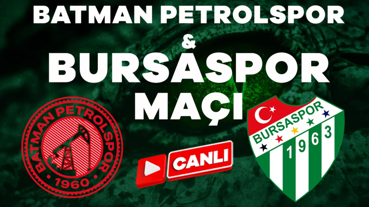 CANLI ANLATIM | Bursaspor, deplasmanda Batman Petrolspor ile karşılaşıyor