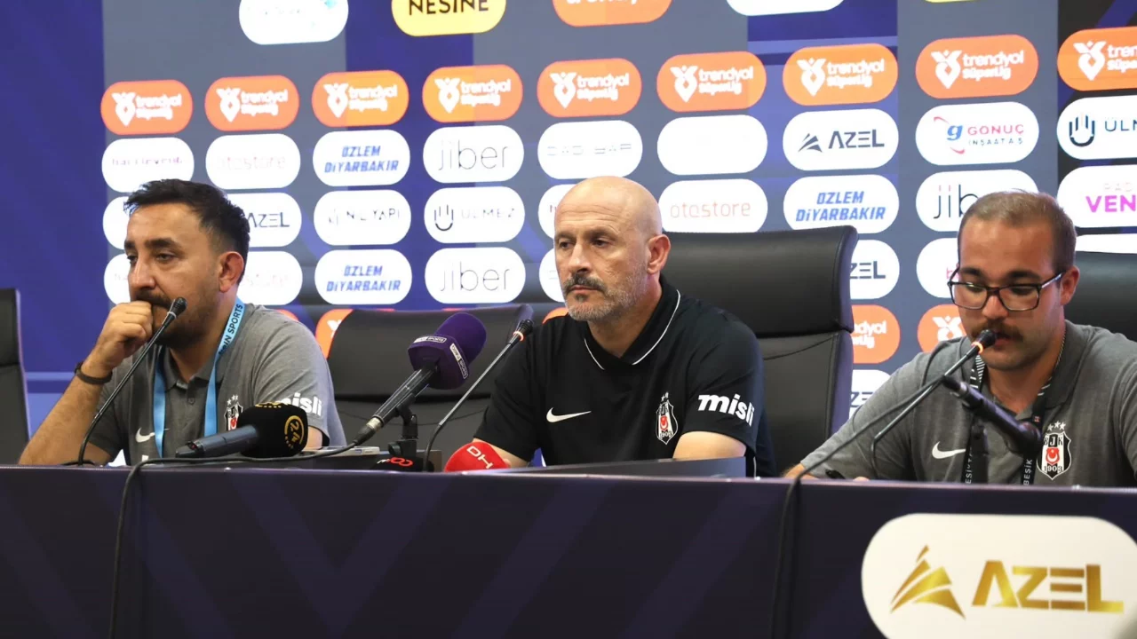 Beşiktaş'ta Italiano'dan Amed Sportif Faaliyetler maçı sonrası dikkat çeken sözler