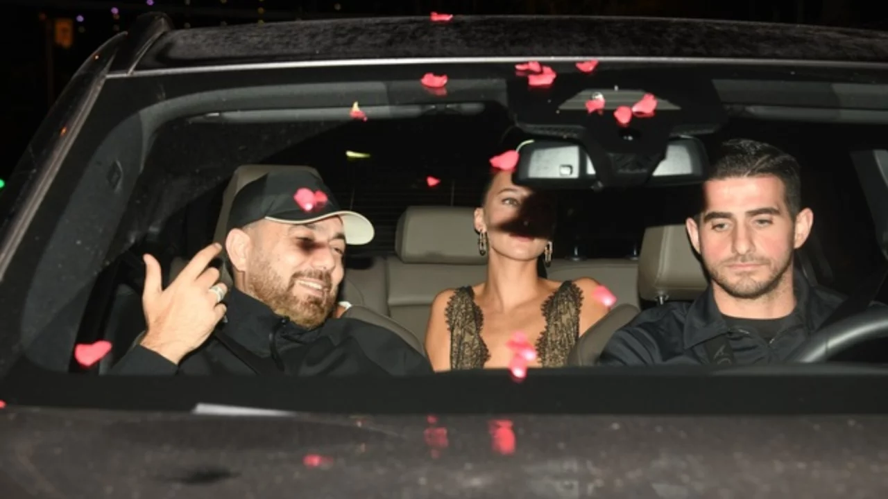 Melisa D&ouml;ngel ve Murda aşkı kameralara yakalandı! İlk kez birlikte g&ouml;r&uuml;nt&uuml;lendiler