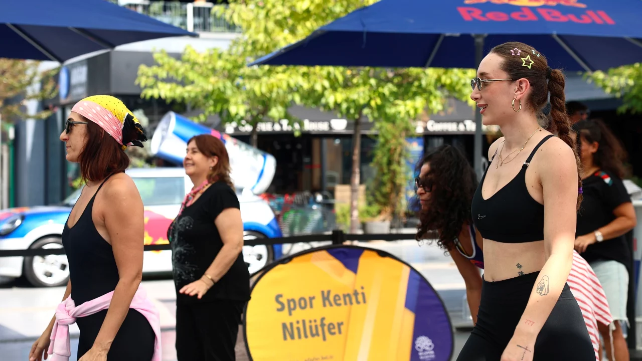Nilüfer'de Avrupa Hareketlilik Haftası'nda açık hava etkinliği