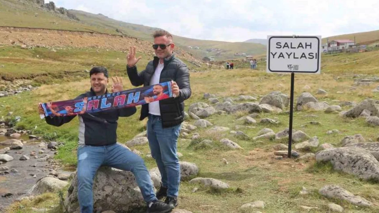 Trabzon'da Salah &ccedil;ılgınlığı sınır tanımıyor! Yaylaya adı verildi