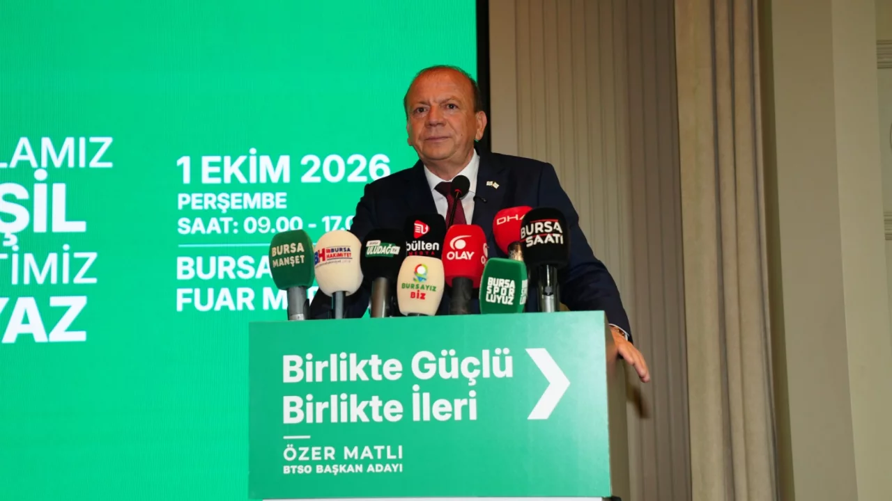 BTSO Başkan Adayı &Ouml;zer Matlı: "KOBİ OSB şahısların değil, BTSO'nun projesidir"