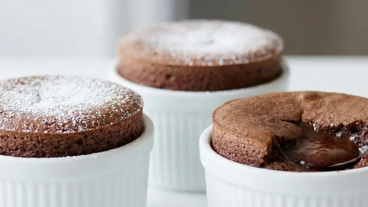 10 dakikada ev yapımı akışkan sufle tarifi!