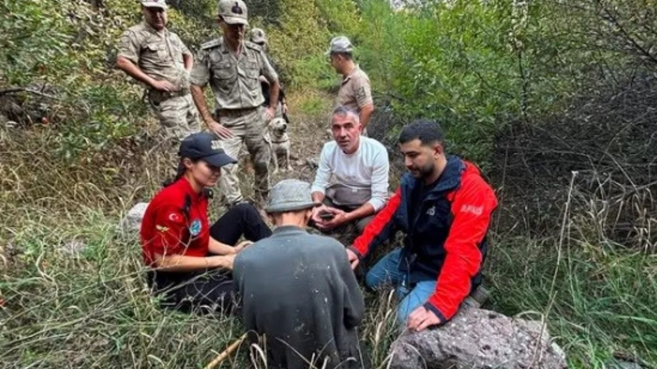 Tunceli'de kayıp alzheimer hastası 83 yaşındaki adam ekiplerce bulundu