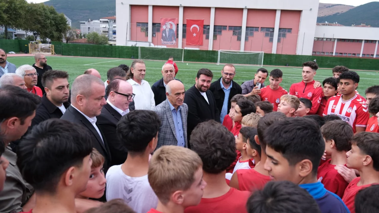 Kaymakam Canbaba'dan Gemlik Sümerbey altyapısına ziyaret