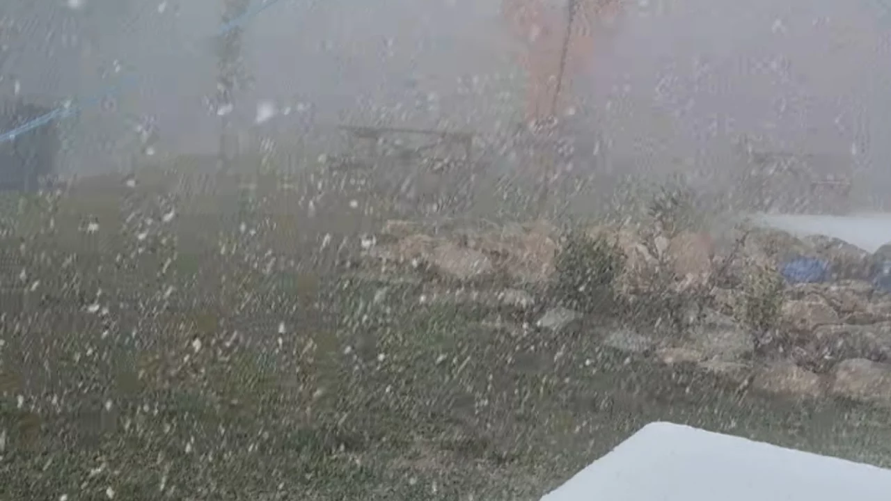 Uludağ beyaza b&uuml;r&uuml;nd&uuml;! Ger&ccedil;ek sonradan ortaya &ccedil;ıktı