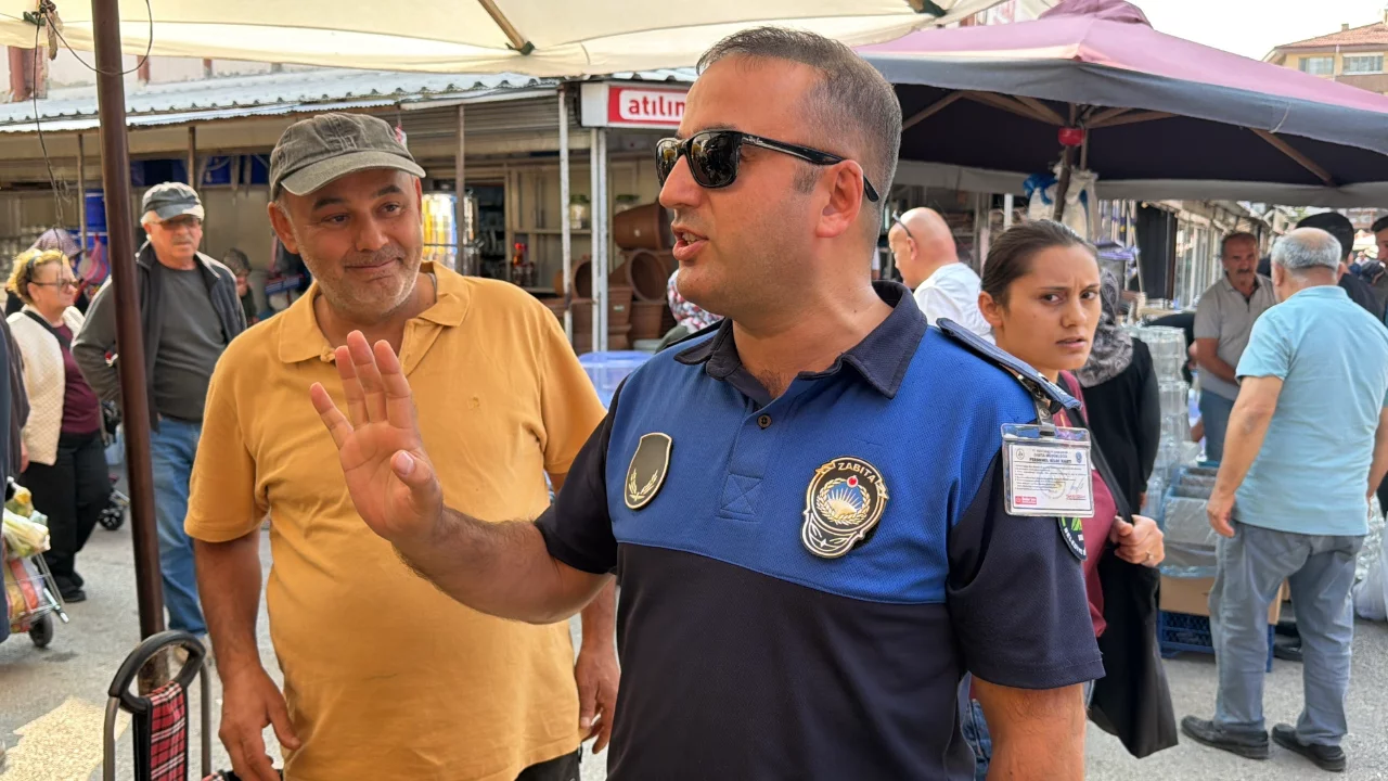 Bolu'da pazar tezgahlarına fiyat etiketi denetimi