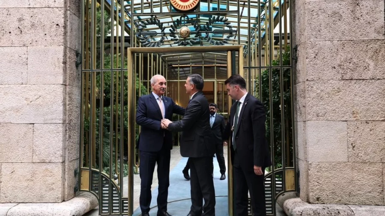 İçişleri Bakanı Mustafa Çiftçi'den TBMM'de kritik temaslar