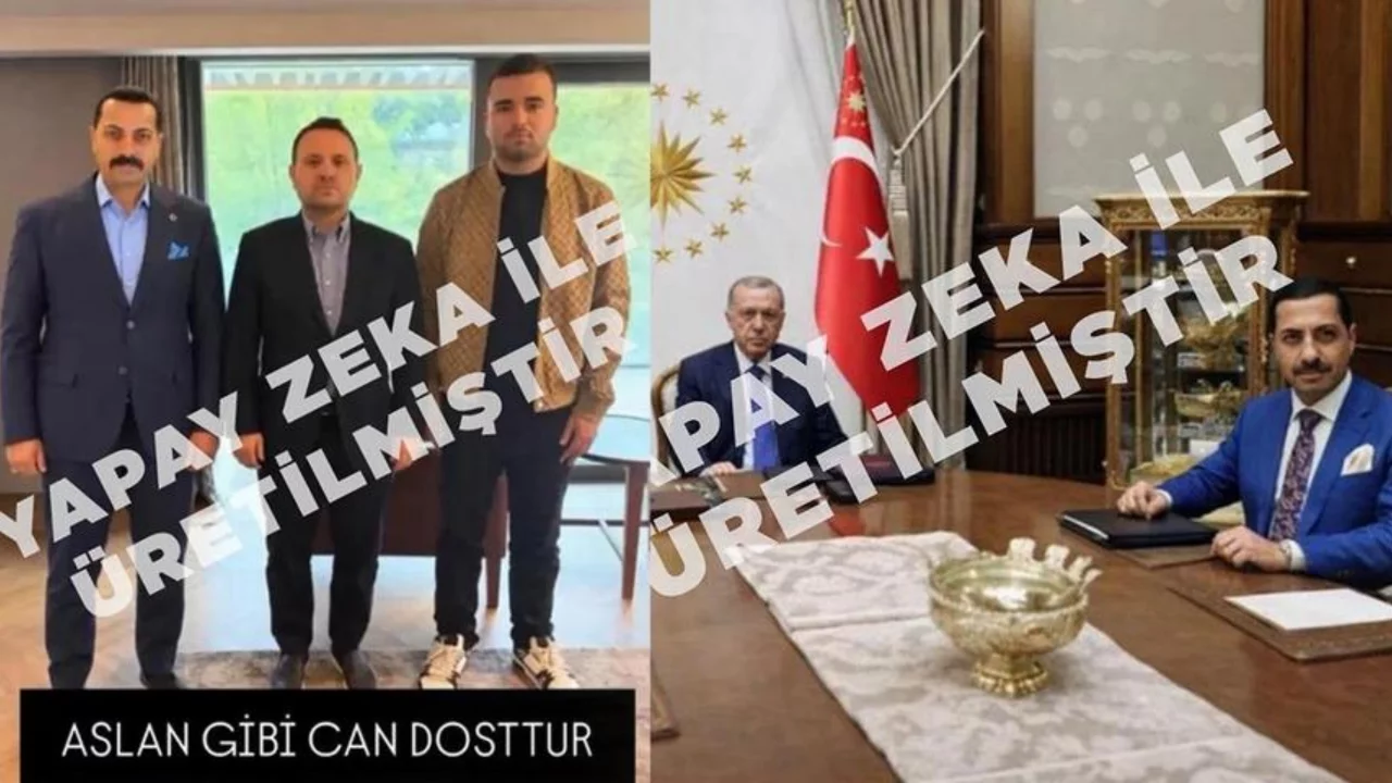 Yapay zekaya "Beni Cumhurbaşkanı Erdoğan ve Bakan G&uuml;rlek'le g&ouml;ster" dedi, tutuklandı!