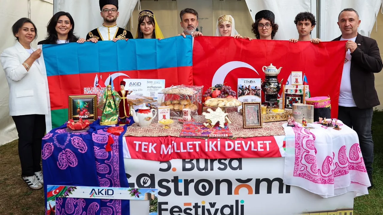 Kardeş lezzetler gastronomi festivalinde buluştu