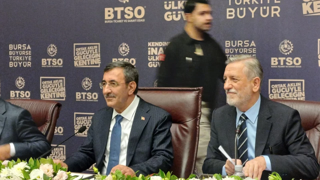 Cevdet Yılmaz Bursa iş dünyasıyla buluştu 