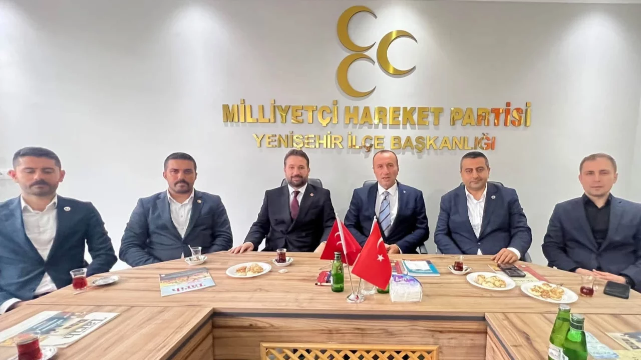 MHP Bursa teşkilatından Yenişehir'e ziyaret